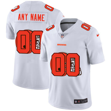 Custom Cleveland Browns white Untouchable jersey