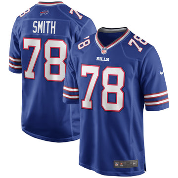 Bruce Smith Buffalo Bills royal Game jersey