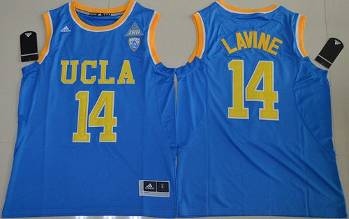 Zach LaVine UCLA Bruins blue jersey