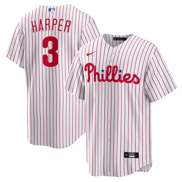 Bryce Harper Philadelphia Phillies white Home jersey