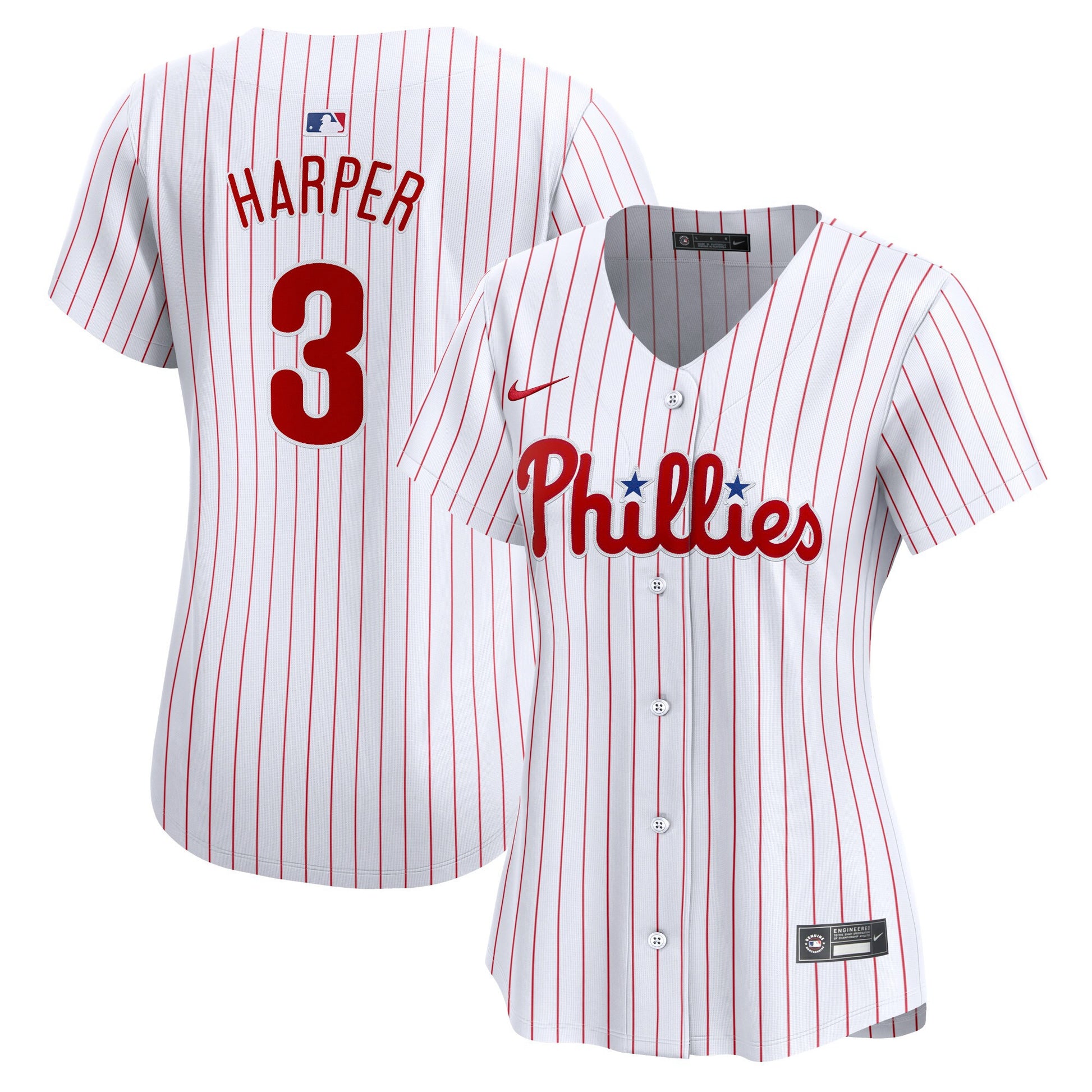 Bryce Harper Philadelphia Phillies white Limited jersey