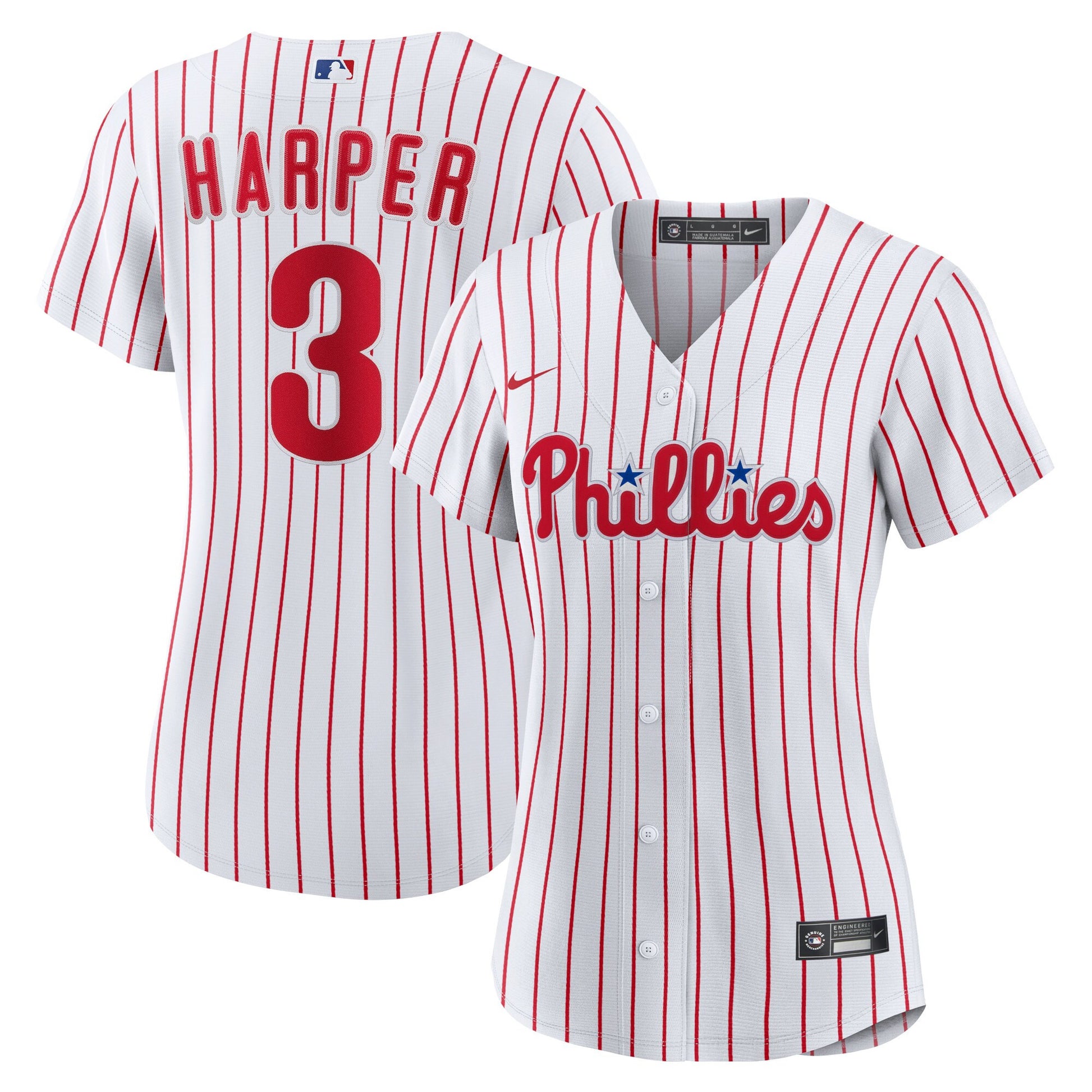 Bryce Harper Philadelphia Phillies white Home jersey