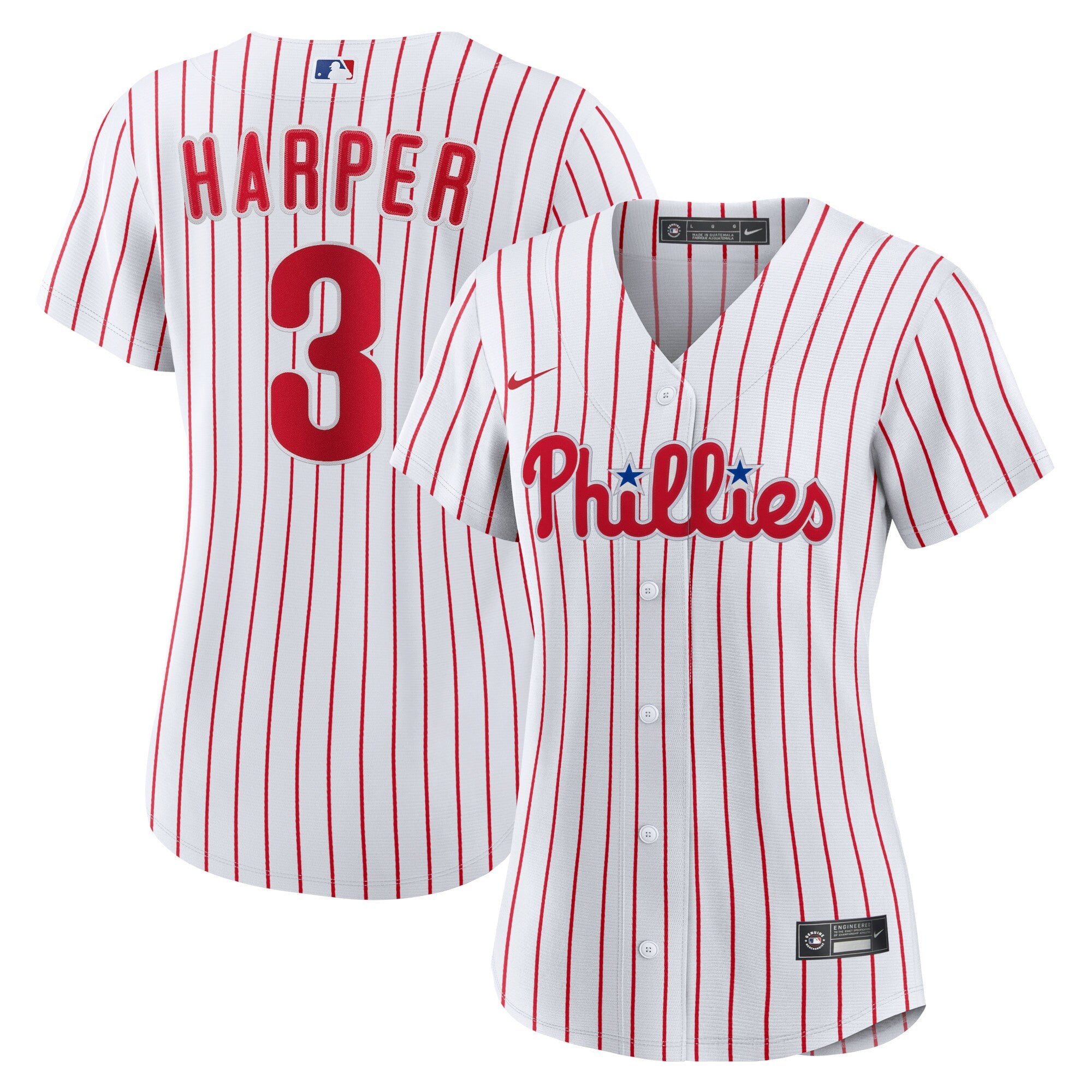 Bryce Harper Philadelphia Phillies white Home jersey
