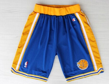 Golden State Warriors blue Throwback jersey