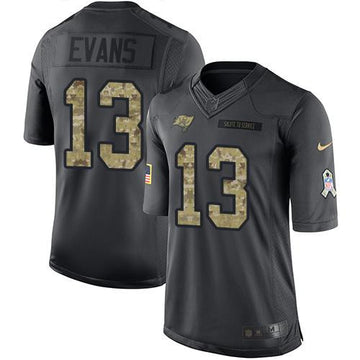 Mike Evans Tampa Bay Buccaneers black Salute To Service jersey