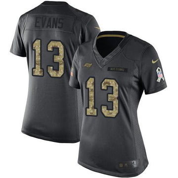 Mike Evans Tampa Bay Buccaneers black Salute To Service jersey