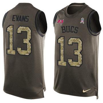 Mike Evans Tampa Bay Buccaneers green Salute To Service jersey