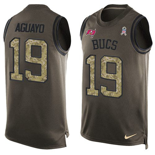 Roberto Aguayo Tampa Bay Buccaneers green Salute To Service jersey