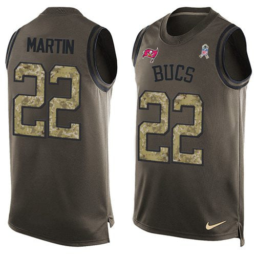 Doug Martin Tampa Bay Buccaneers green Salute To Service jersey
