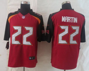 Doug Martin Tampa Bay Buccaneers red Limited jersey