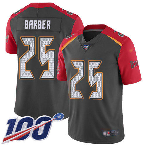 Peyton Barber Tampa Bay Buccaneers gray Inverted Legend jersey