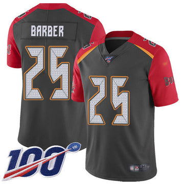 Peyton Barber Tampa Bay Buccaneers gray Inverted Legend jersey