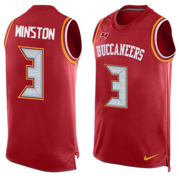 Jameis Winston Tampa Bay Buccaneers red Limited jersey