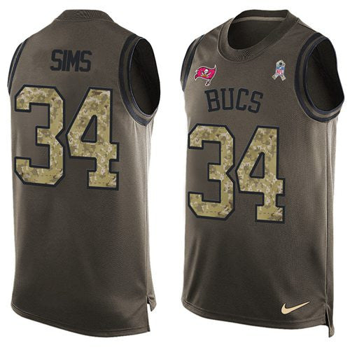 Charles Sims Tampa Bay Buccaneers green Salute To Service jersey