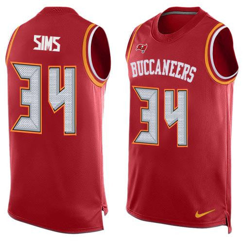 Charles Sims Tampa Bay Buccaneers red Limited jersey