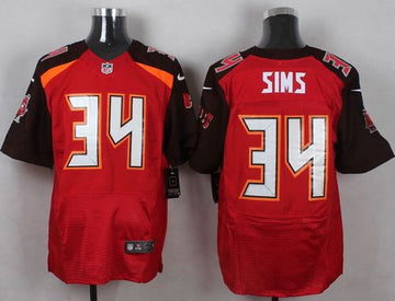 Charles Sims Tampa Bay Buccaneers red Elite jersey