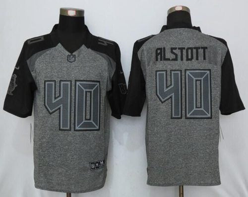 Mike Alstott Tampa Bay Buccaneers gray Limited jersey
