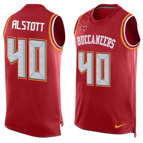 Mike Alstott Tampa Bay Buccaneers red Limited jersey