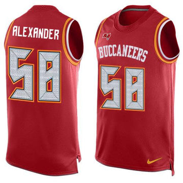 Kwon Alexander Tampa Bay Buccaneers red Limited jersey