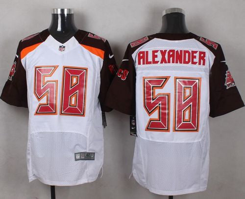 Kwon Alexander Tampa Bay Buccaneers white Elite jersey