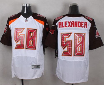 Kwon Alexander Tampa Bay Buccaneers white Elite jersey