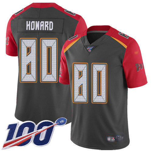 O. J. Howard Tampa Bay Buccaneers gray Inverted Legend jersey