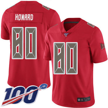 O. J. Howard Tampa Bay Buccaneers red Limited jersey