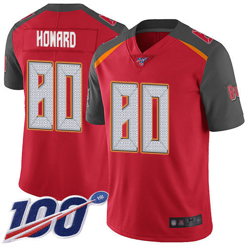 O. J. Howard Tampa Bay Buccaneers red Vapor jersey