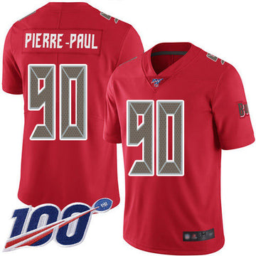 Jason Pierre-Paul Tampa Bay Buccaneers red Limited jersey
