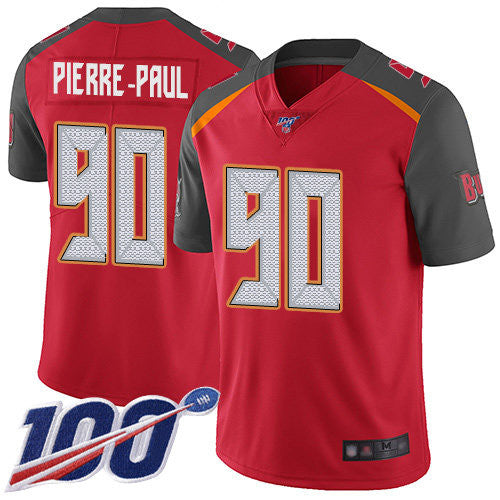 Jason Pierre-Paul Tampa Bay Buccaneers red Vapor jersey