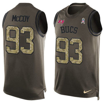 Gerald McCoy Tampa Bay Buccaneers green Salute To Service jersey