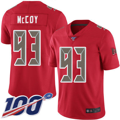 Gerald McCoy Tampa Bay Buccaneers red Limited jersey