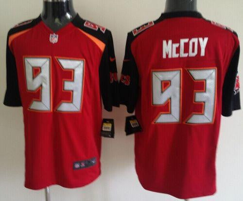 Gerald McCoy Tampa Bay Buccaneers red Game jersey