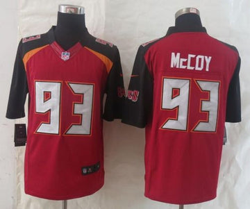 Gerald McCoy Tampa Bay Buccaneers red Limited jersey