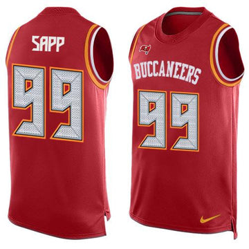 Warren Sapp Tampa Bay Buccaneers red Limited jersey