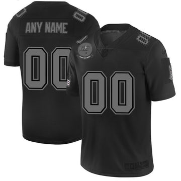 Custom Tampa Bay Buccaneers black Salute To Service jersey