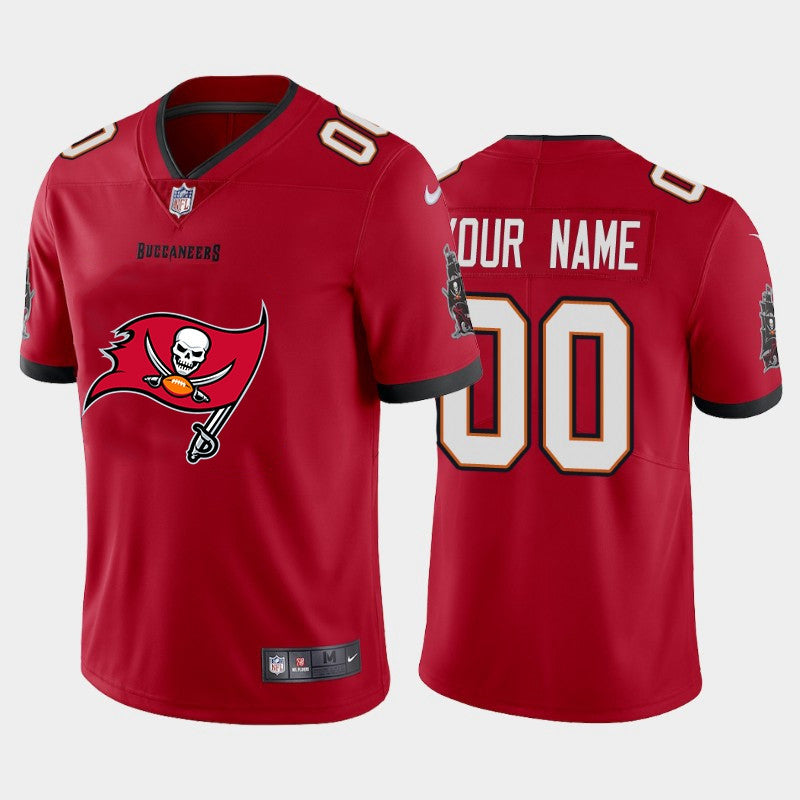 Custom Tampa Bay Buccaneers red Untouchable jersey