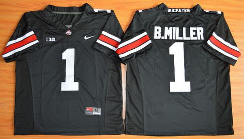 Braxton Miller Ohio State Buckeyes black Limited jersey