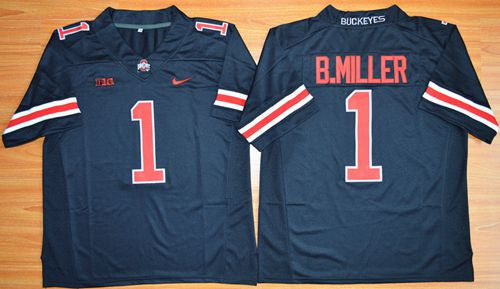 Braxton Miller Ohio State Buckeyes black Limited jersey
