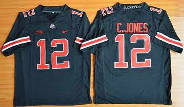 Cardale Jones Ohio State Buckeyes black Limited jersey