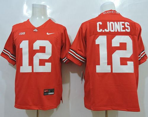 Cardale Jones Ohio State Buckeyes red Limited jersey