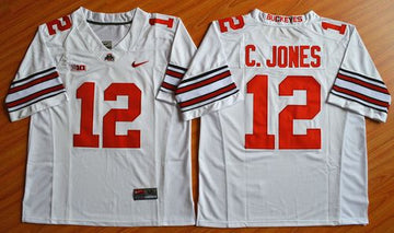 Cardale Jones Ohio State Buckeyes white jersey
