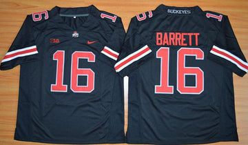 J. T Ohio State Buckeyes black Limited jersey