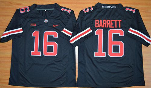 J. T Ohio State Buckeyes black Limited jersey
