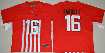 J. T Ohio State Buckeyes red Elite jersey