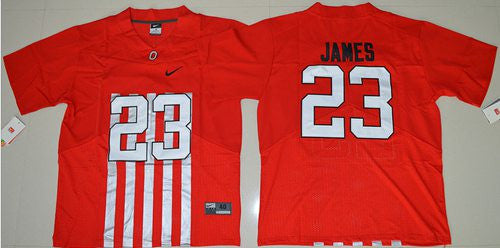Lebron James Ohio State Buckeyes red Elite jersey