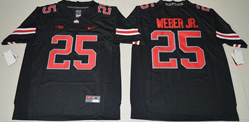 Mike Weber Jr Ohio State Buckeyes black Limited jersey