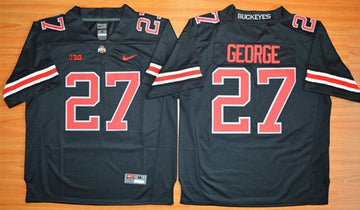 Eddie George Ohio State Buckeyes black Limited jersey
