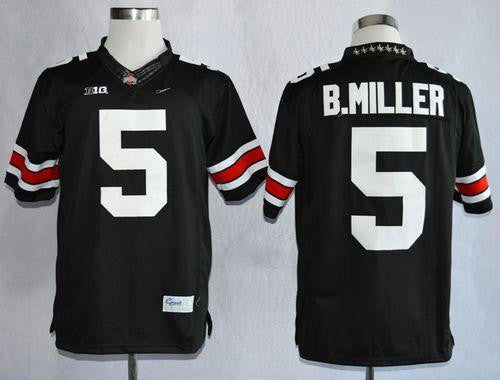 Braxton Miller Ohio State Buckeyes black Limited jersey