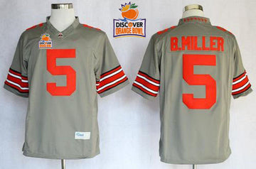 Braxton Miller Ohio State Buckeyes grey Limited jersey